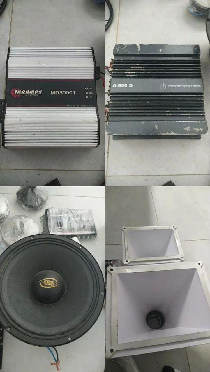 Vendo peças de som semi novas  - Foto 3