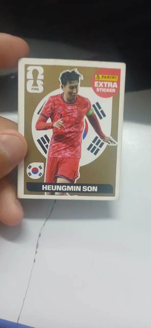 Figurinha Heungmin Son Legend Ouro 2026 - Foto 3