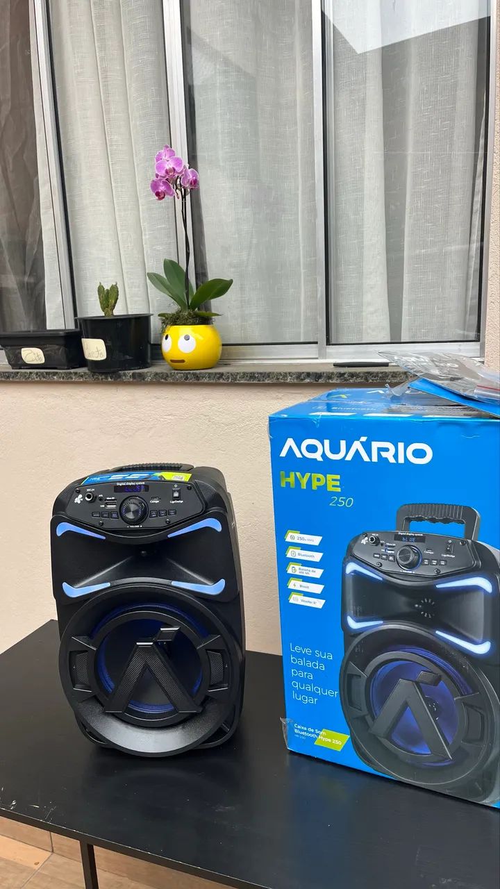 Caixa de Som Aquário Hype 250 Bluetooth  - Foto 4