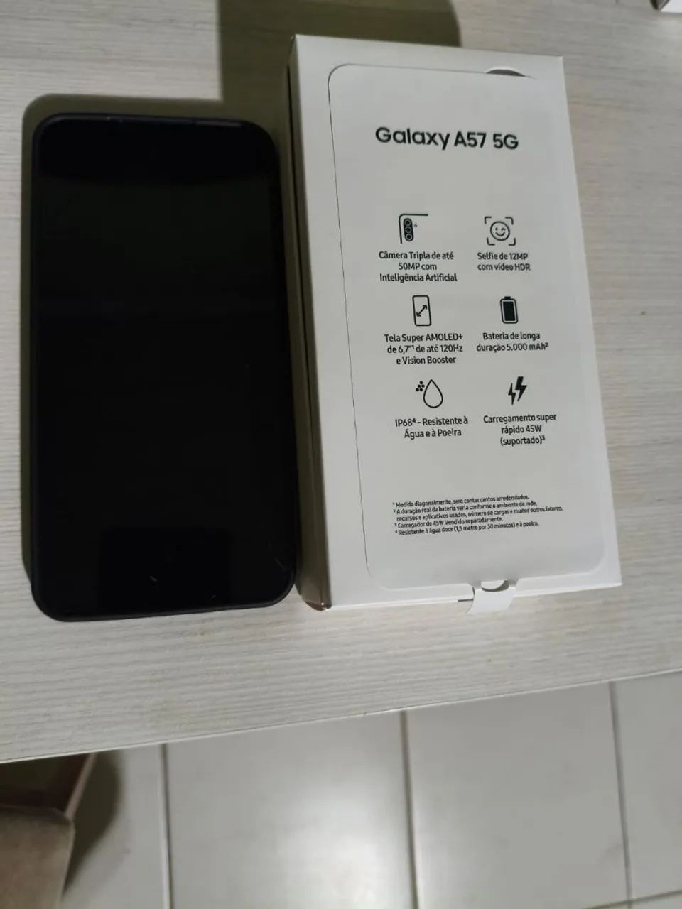 Samsung a57 5g completo com NF - Foto 2