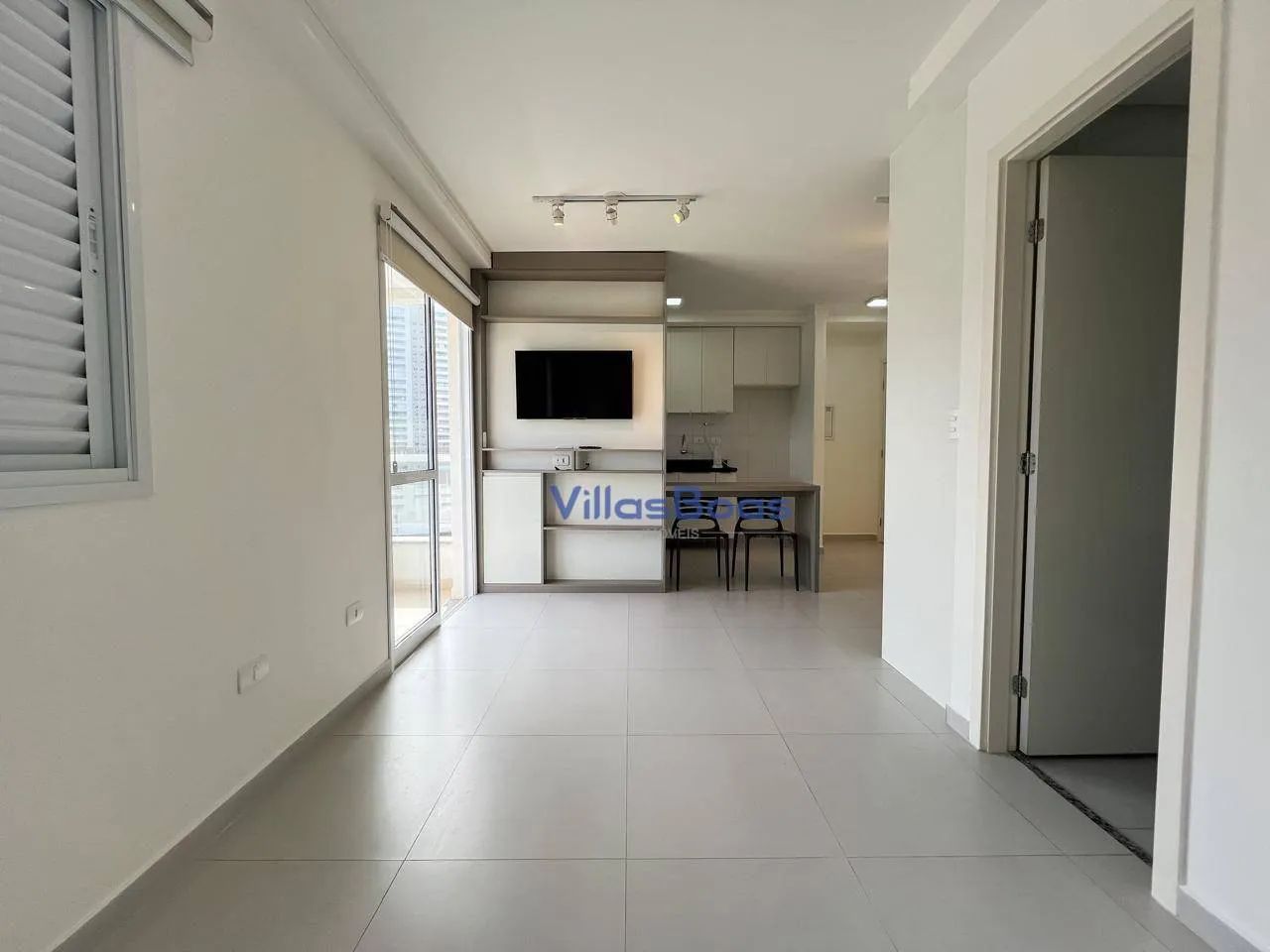 Apartamento com 1 dormitório Semi Mobiliado para alugar