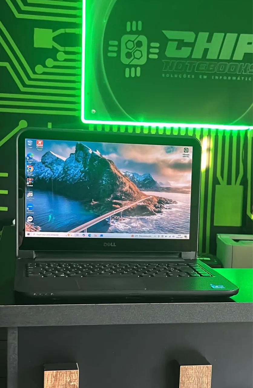 Notebook Dell inspiron 14 polegadas Core i3-3217 8gb ram disco ssd 120gb