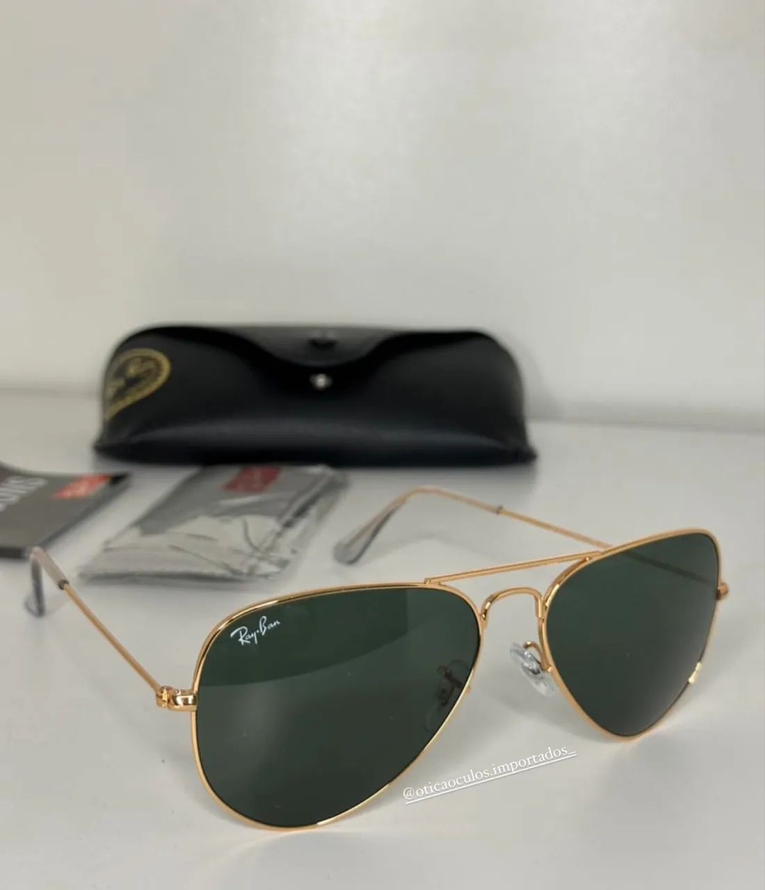 Rayban clássico aviator unissex  - Foto 2