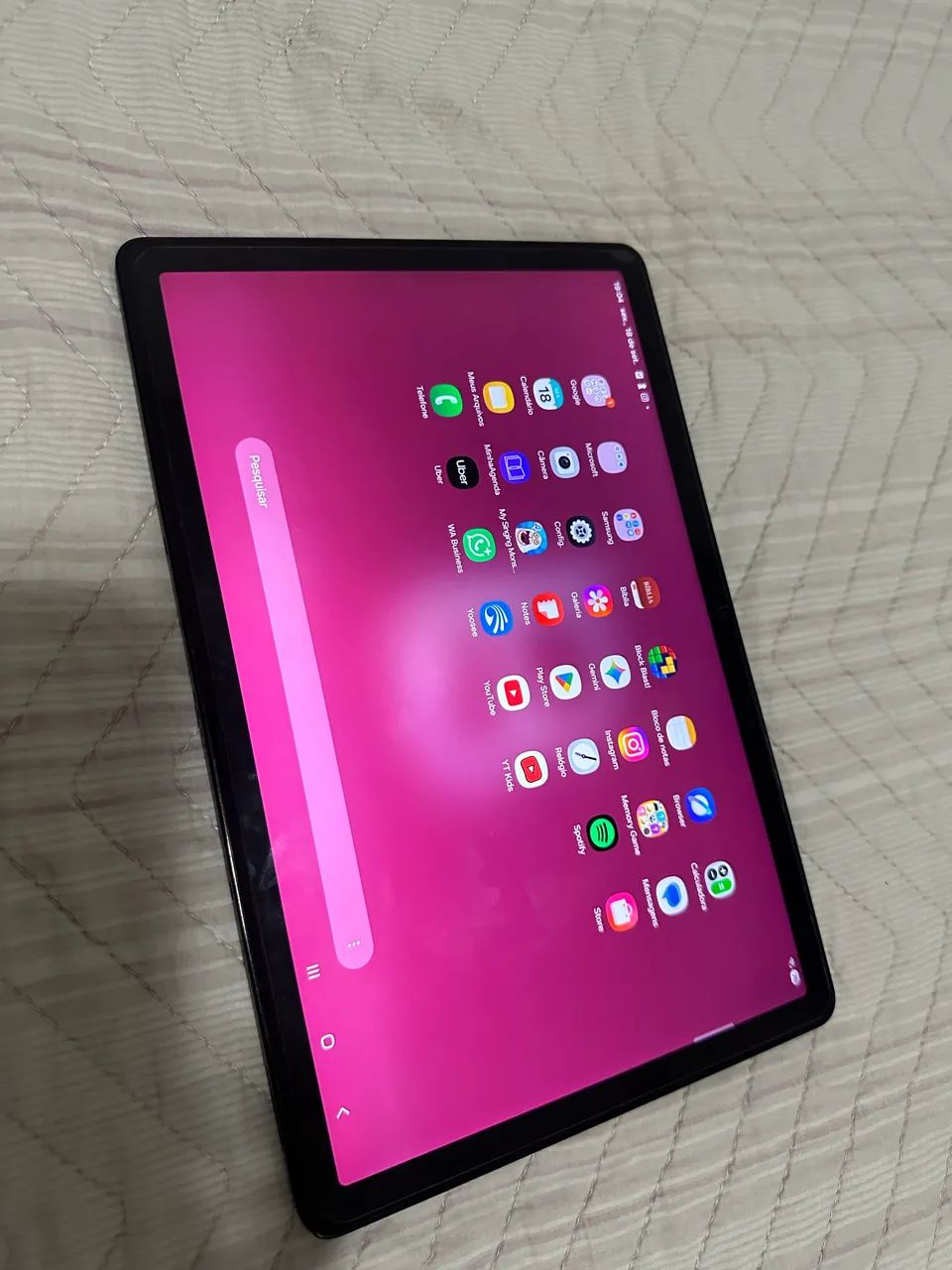 Tablet Samsung A9+ com entrada para Chip 