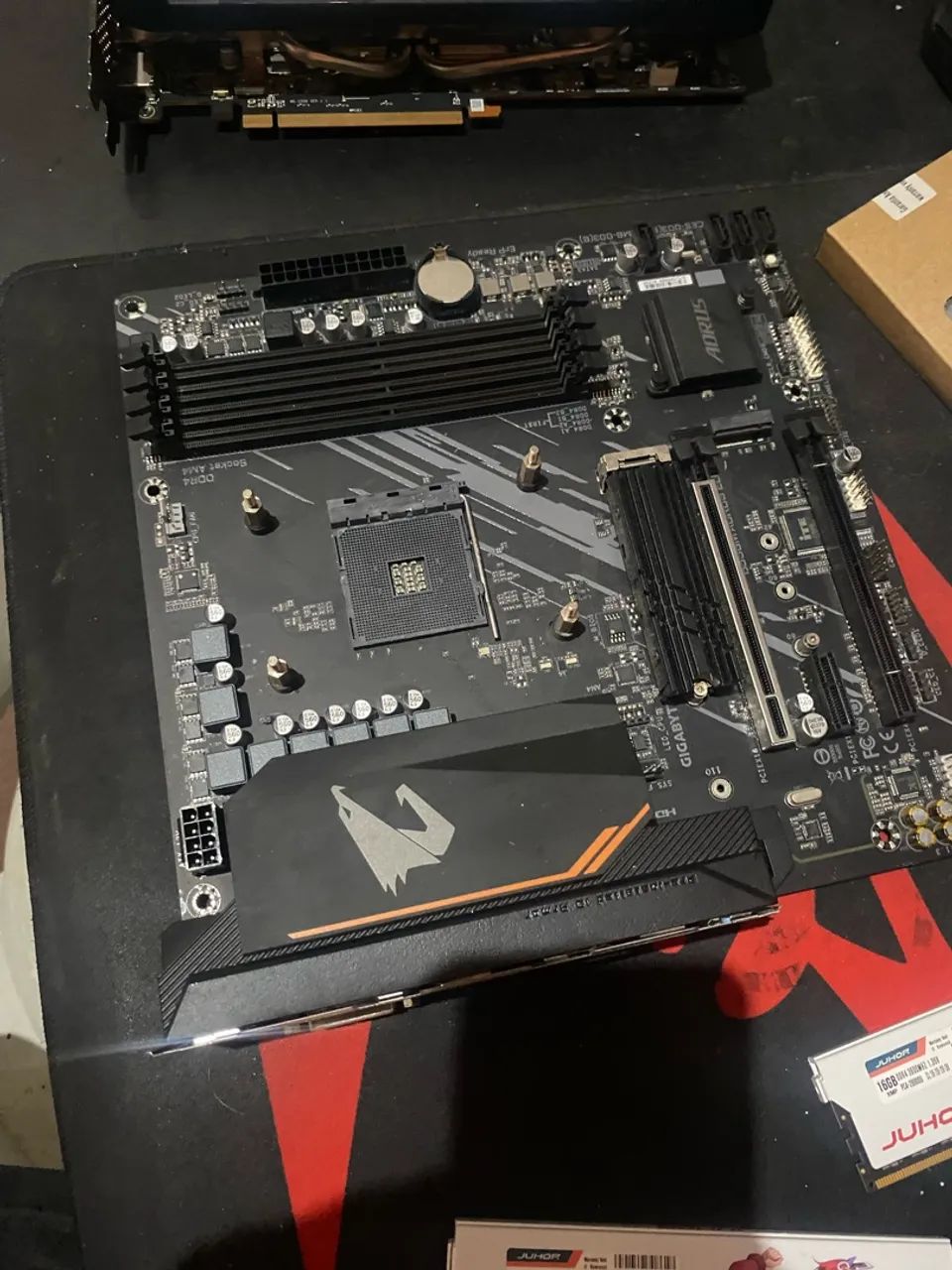 Placa mãe B550 aorus elite  - Foto 2