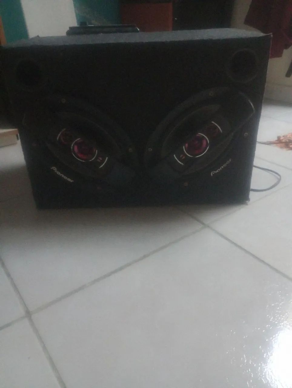 Caixa de som novinha