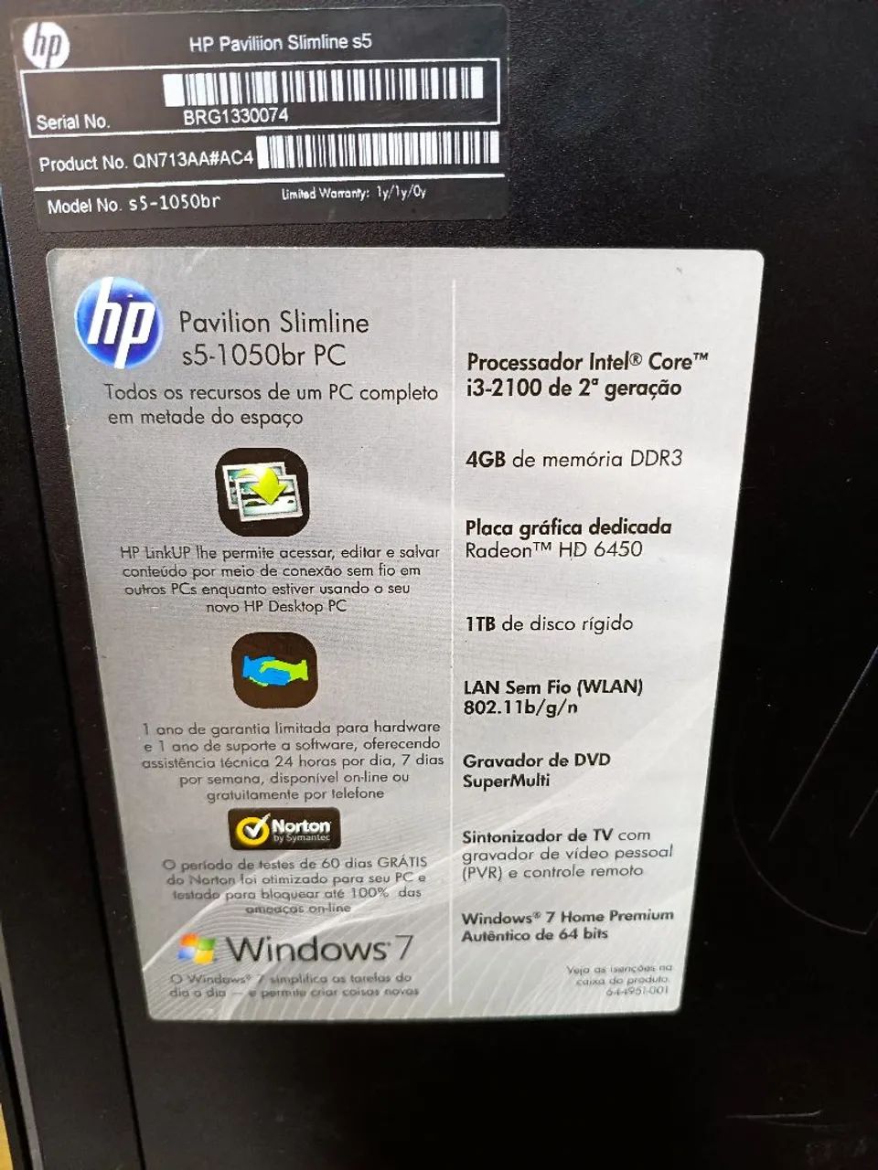 HP Pavilion Slimline  - Foto 2