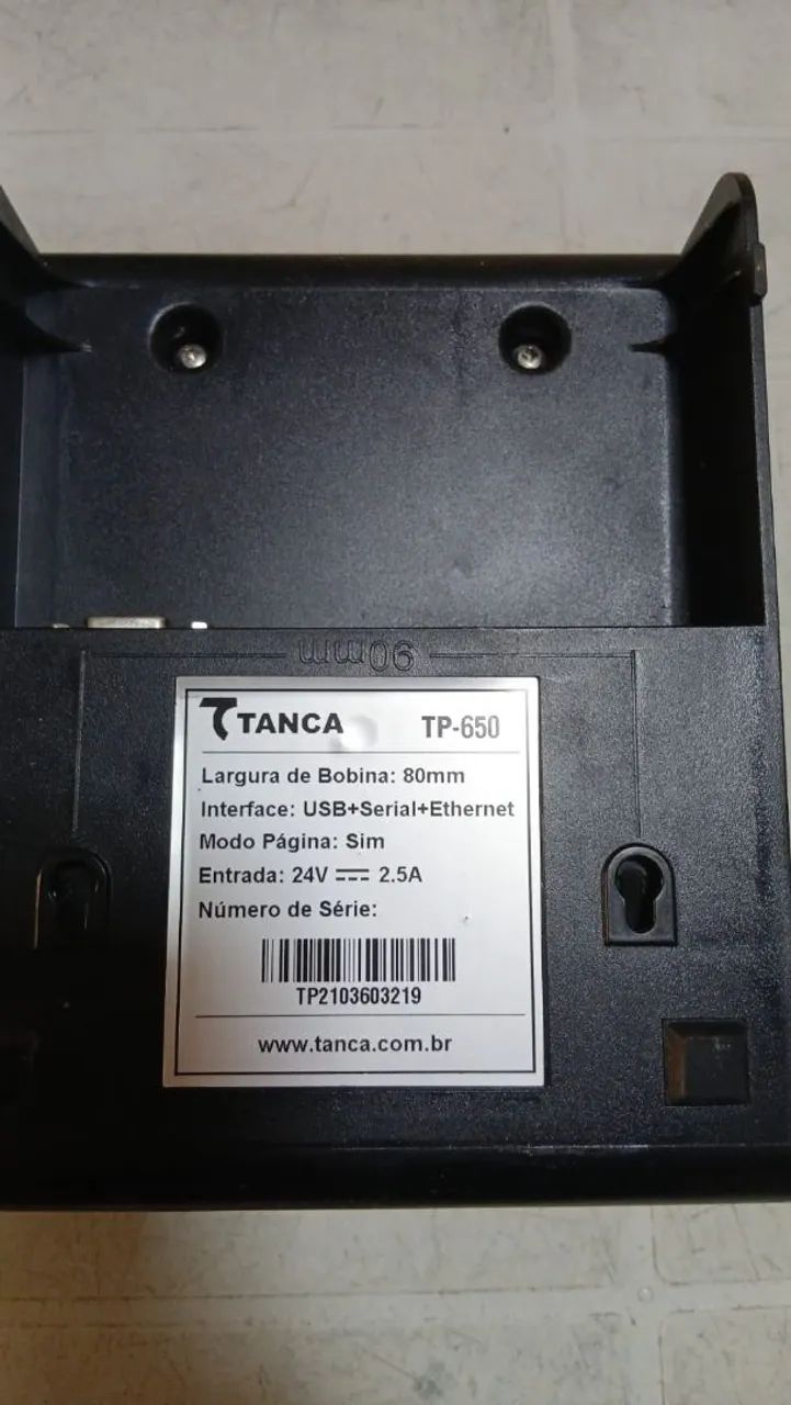 Impressora tanca 650