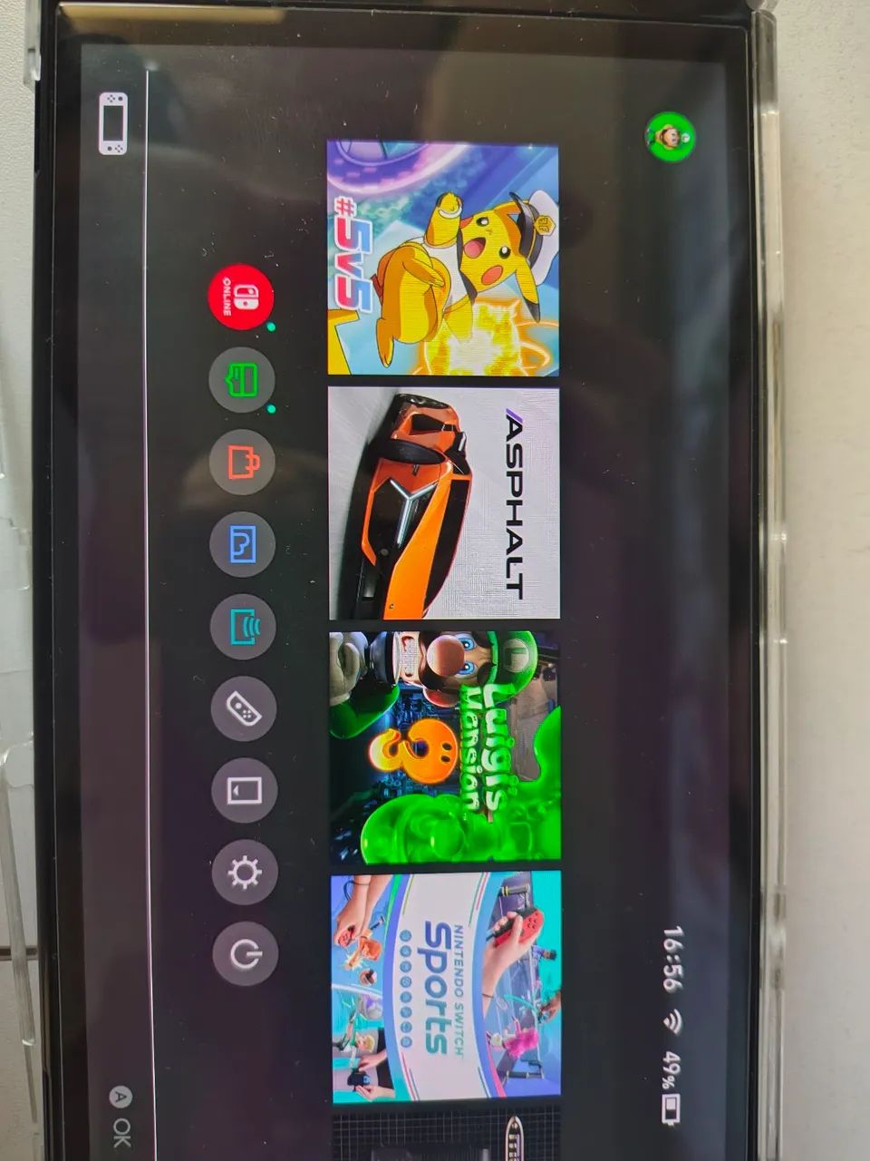 Switch Oled Com Jogos - Foto 5