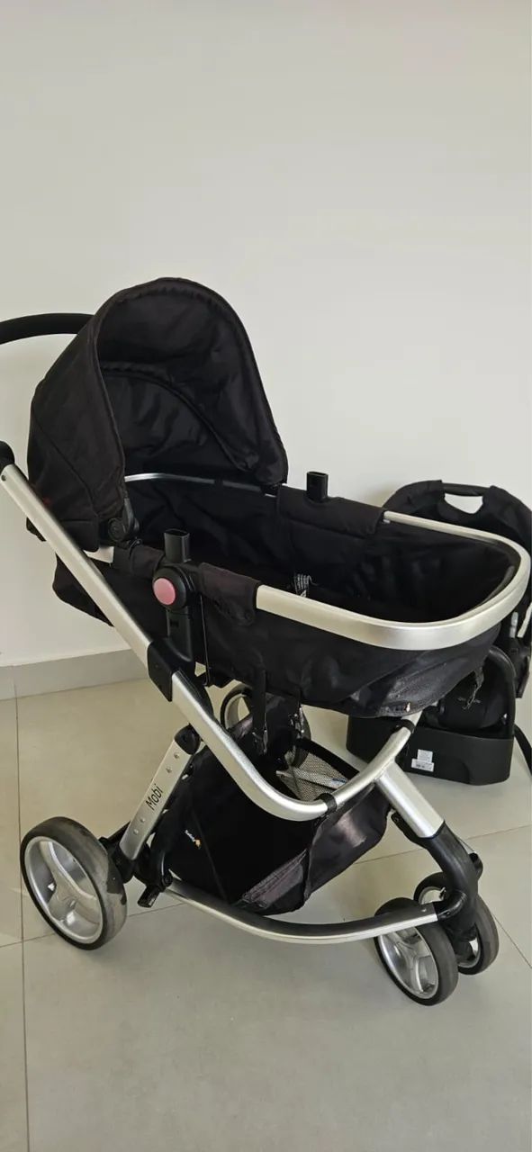 Carrinho e bebê conforto da safety first  - Foto 3