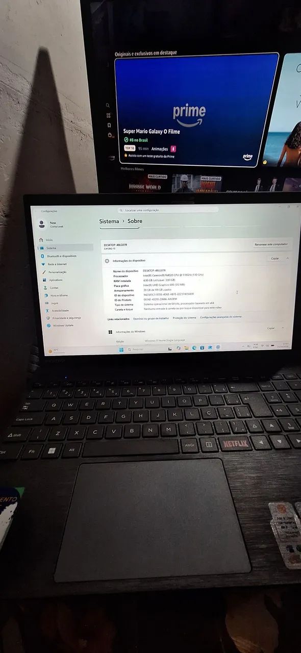 Notebook Positivo 