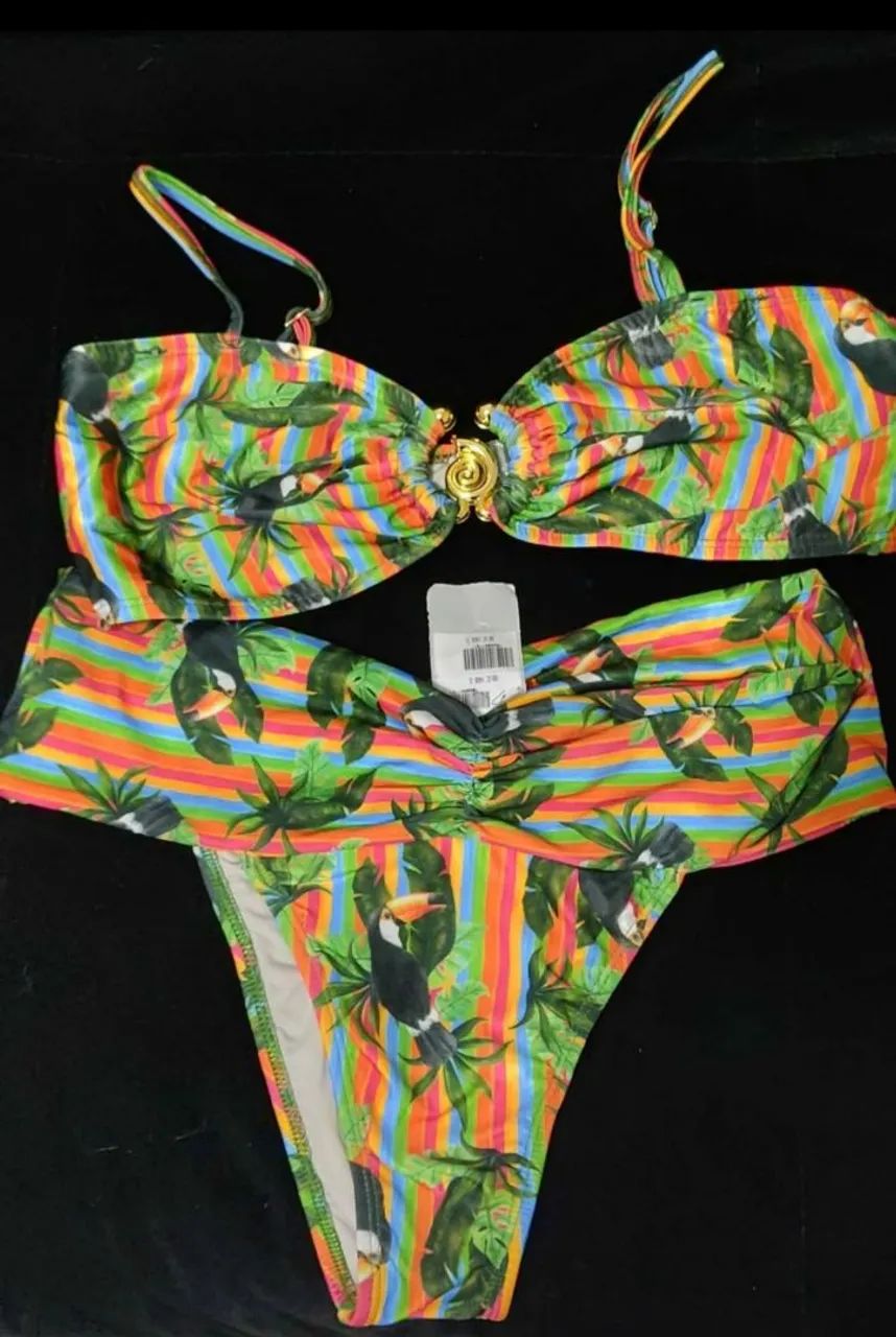 Biquíni de praia Art Bikini estampado - Foto 5
