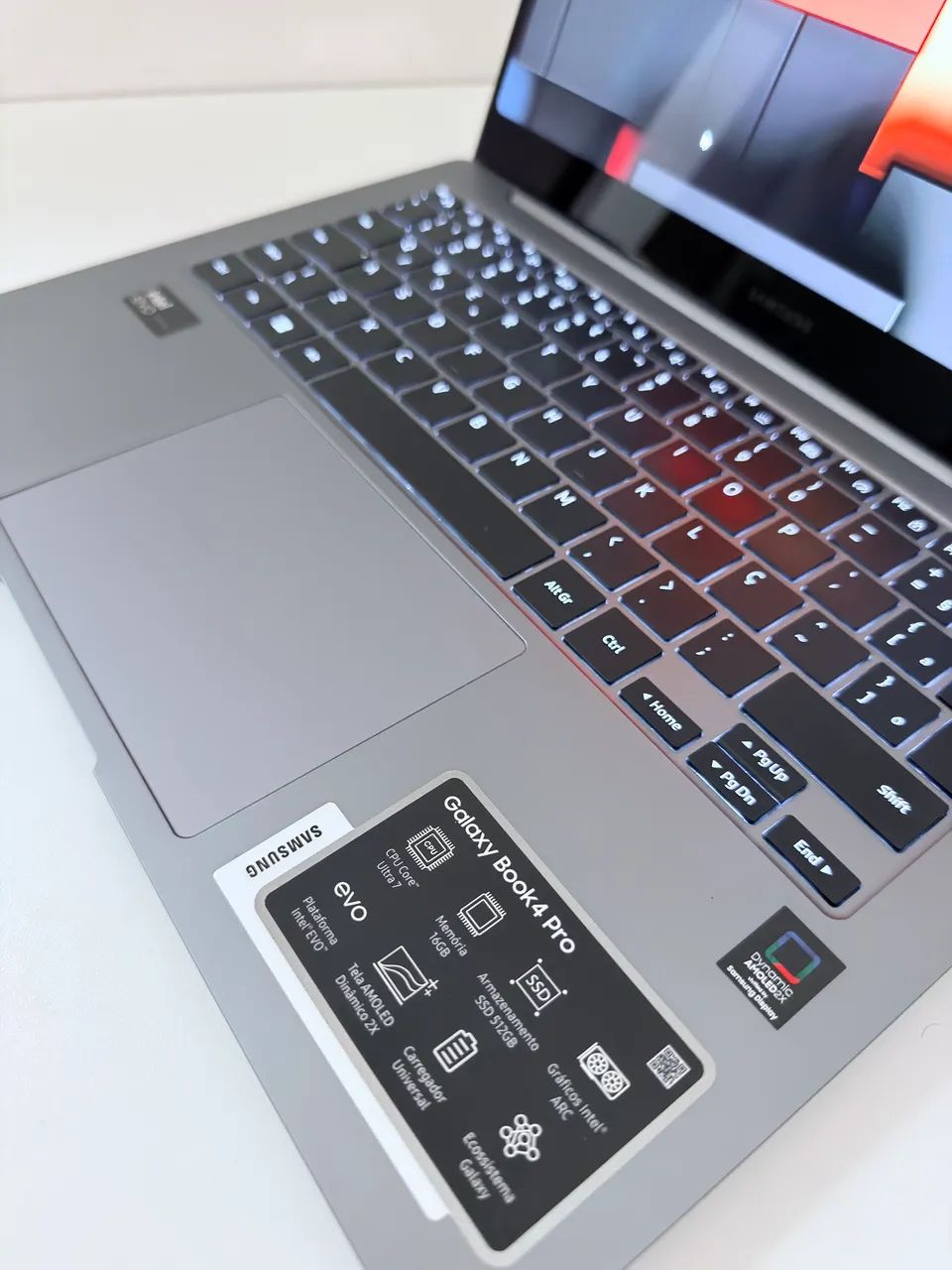 Notebook Galaxy Book 4 pro 512gb SSD Ultra 7 tela amoled 120hz  - Foto 5