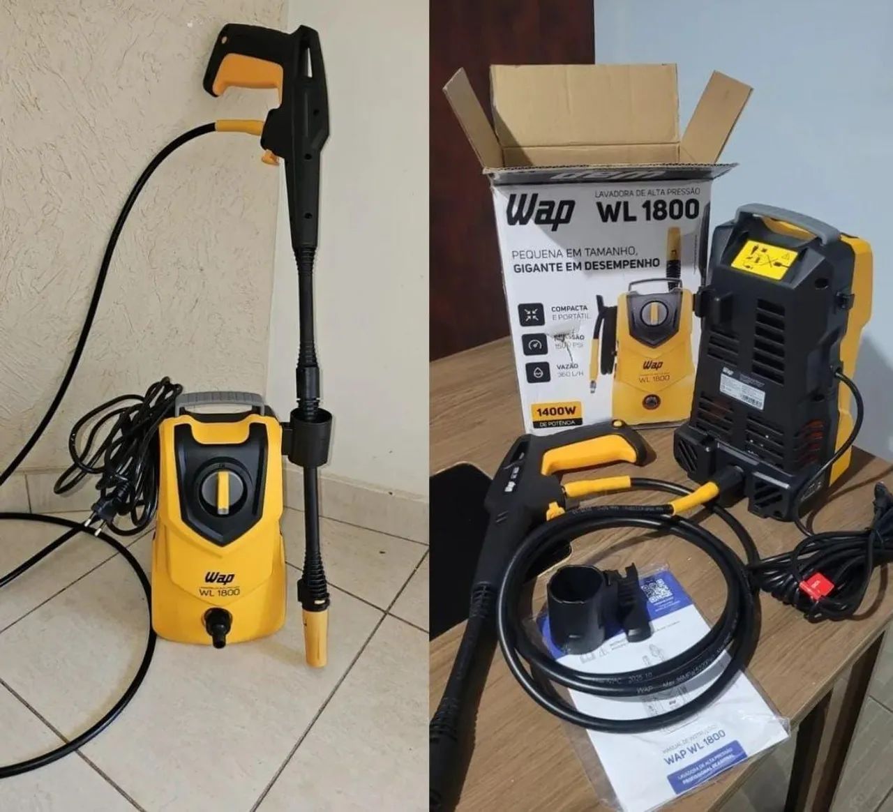 Lavadora Wap alta pressão 1500 psi - Foto 3