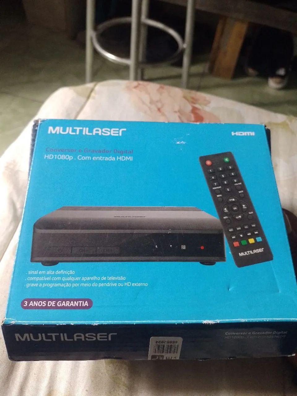 Multilaser conversor e gravador digital. HD1080p. Com entrada HDMI - Foto 2