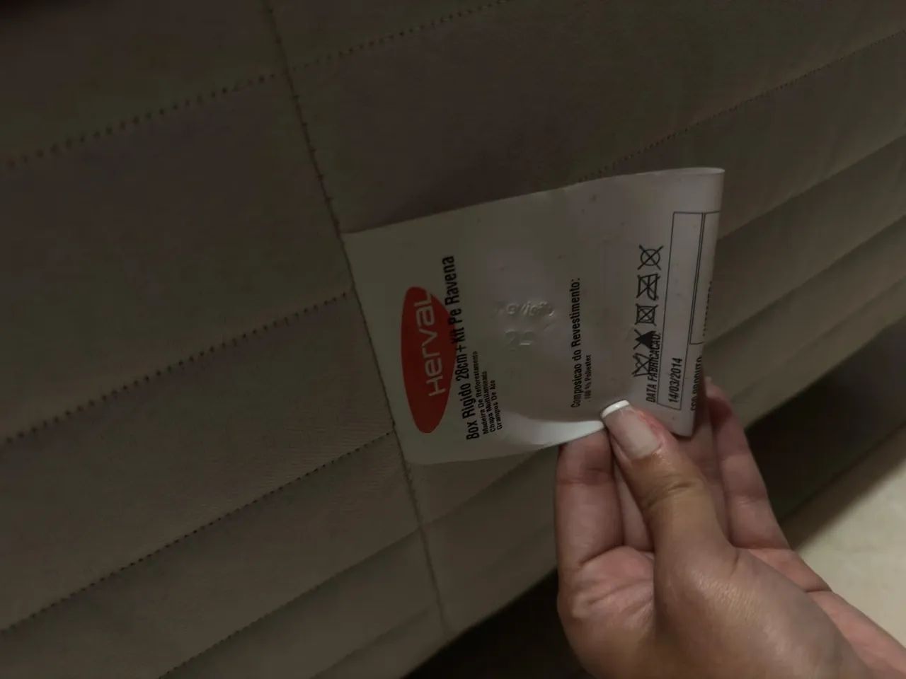 CAMA CASAL SUPER KING COM COLCHÃO  - Foto 4