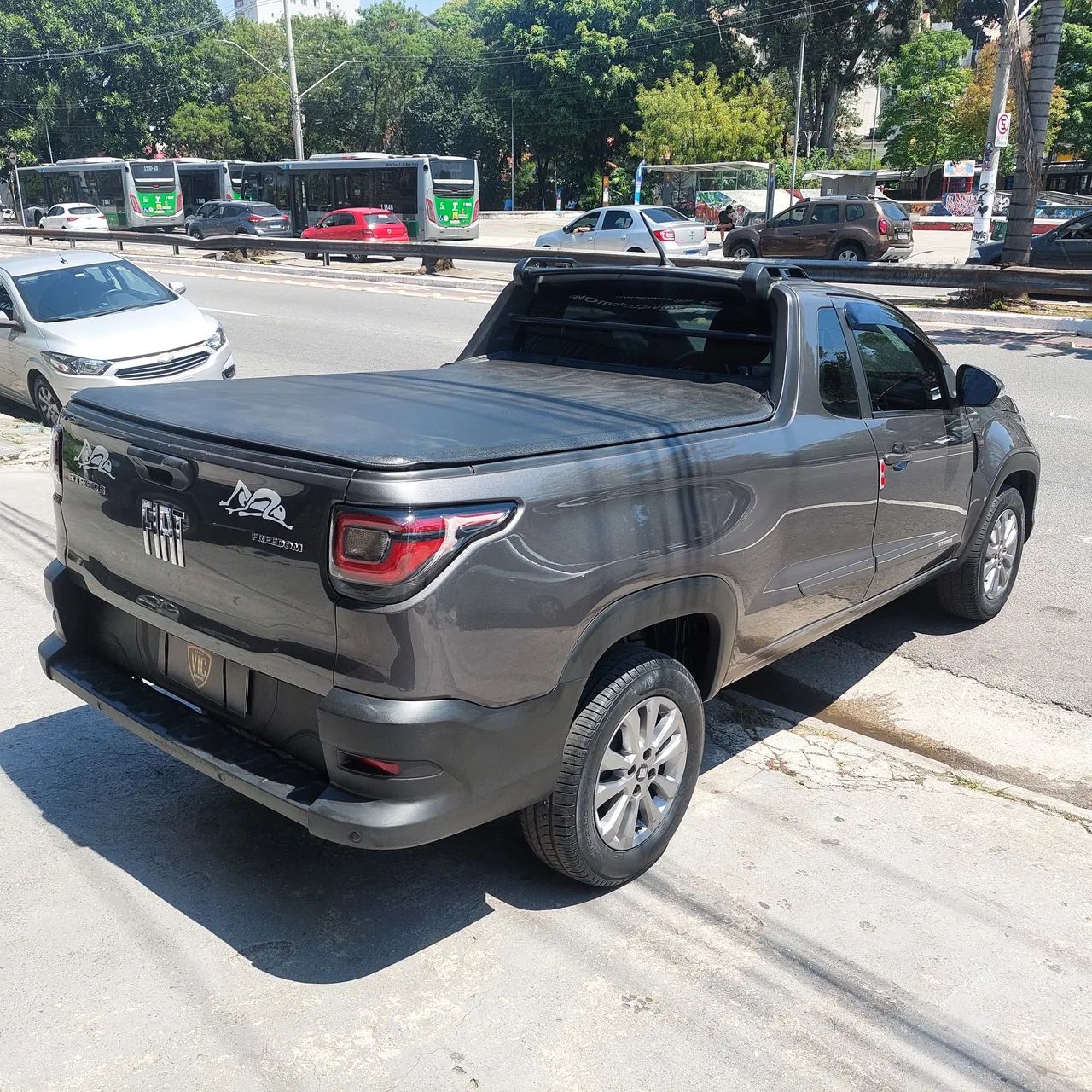Fiat Strada Freedom 1.3 Flex 8V CS Plus 2024 - Foto 4