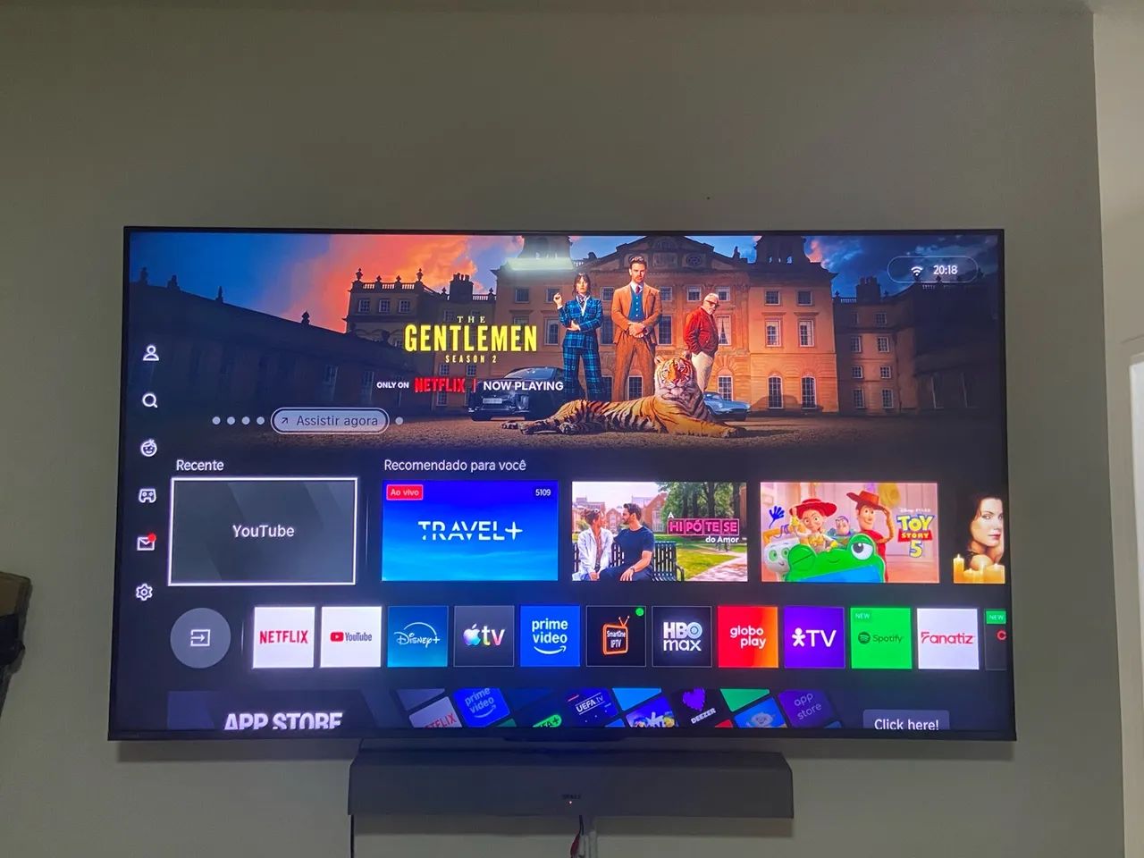 TV 65 polegadas Toshiba, sem defeitos! 