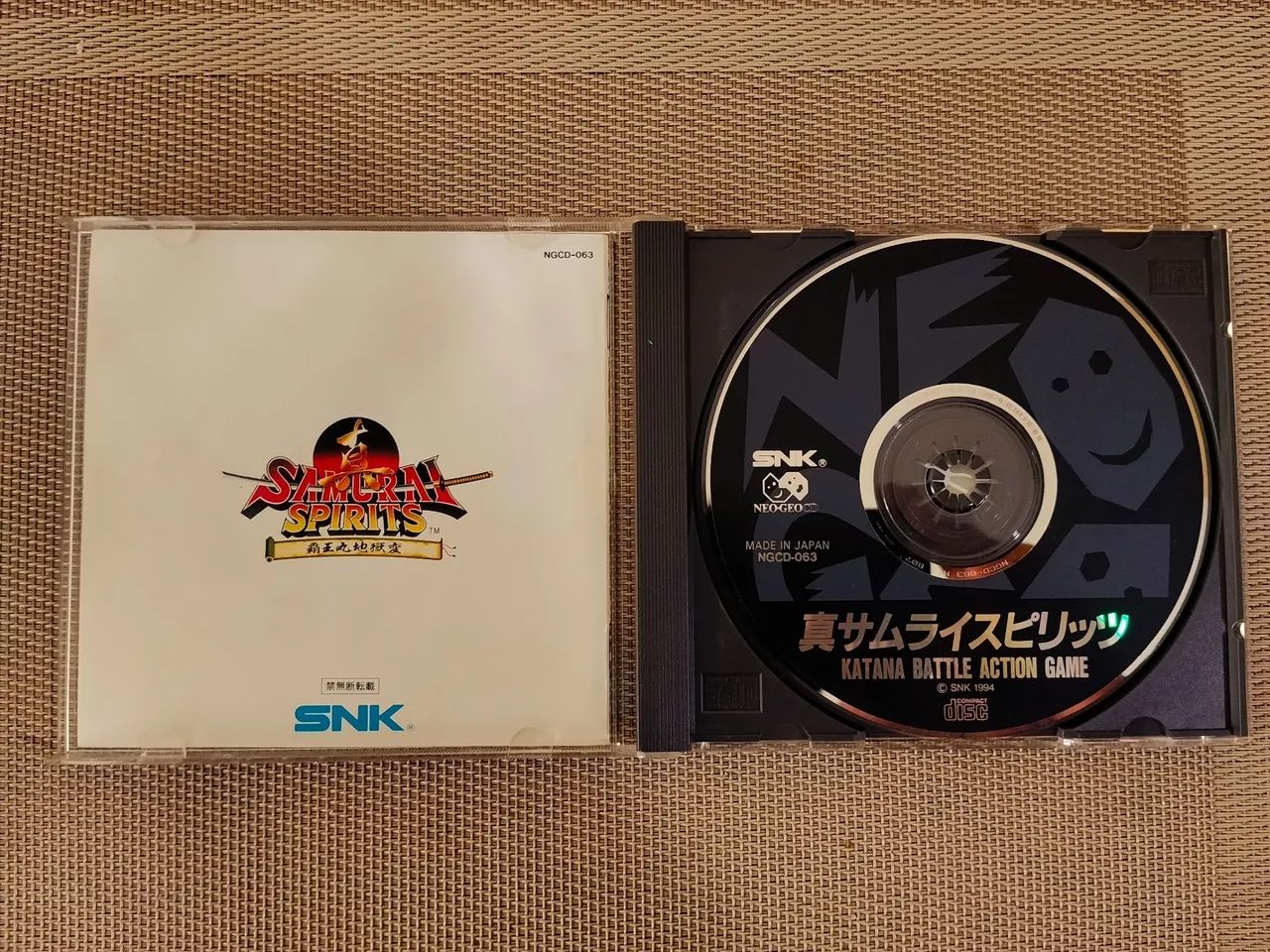 Samurai Spirits Neo Geo CD Original  - Foto 2