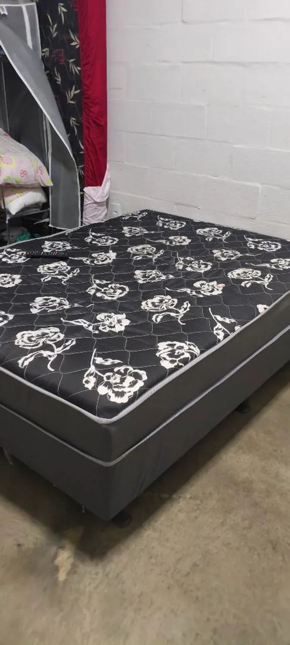 Cama box casal 