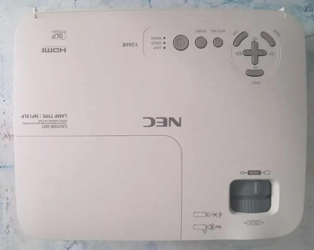 PROJETOR NEC v260r HDMI  - Foto 4
