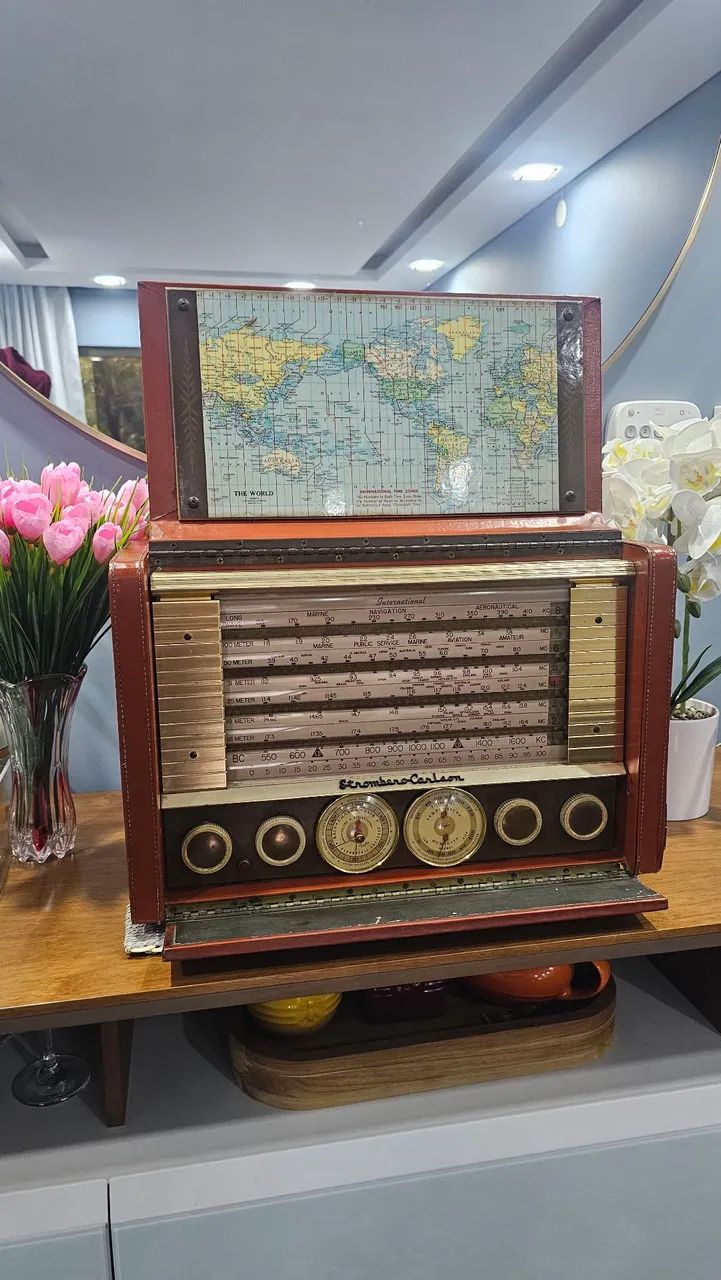 RÁDIO STROBERG CARLSON  RARIDADE.