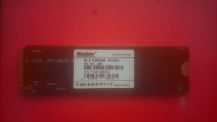 M.2 NVme SSD  KingSpec 480gb