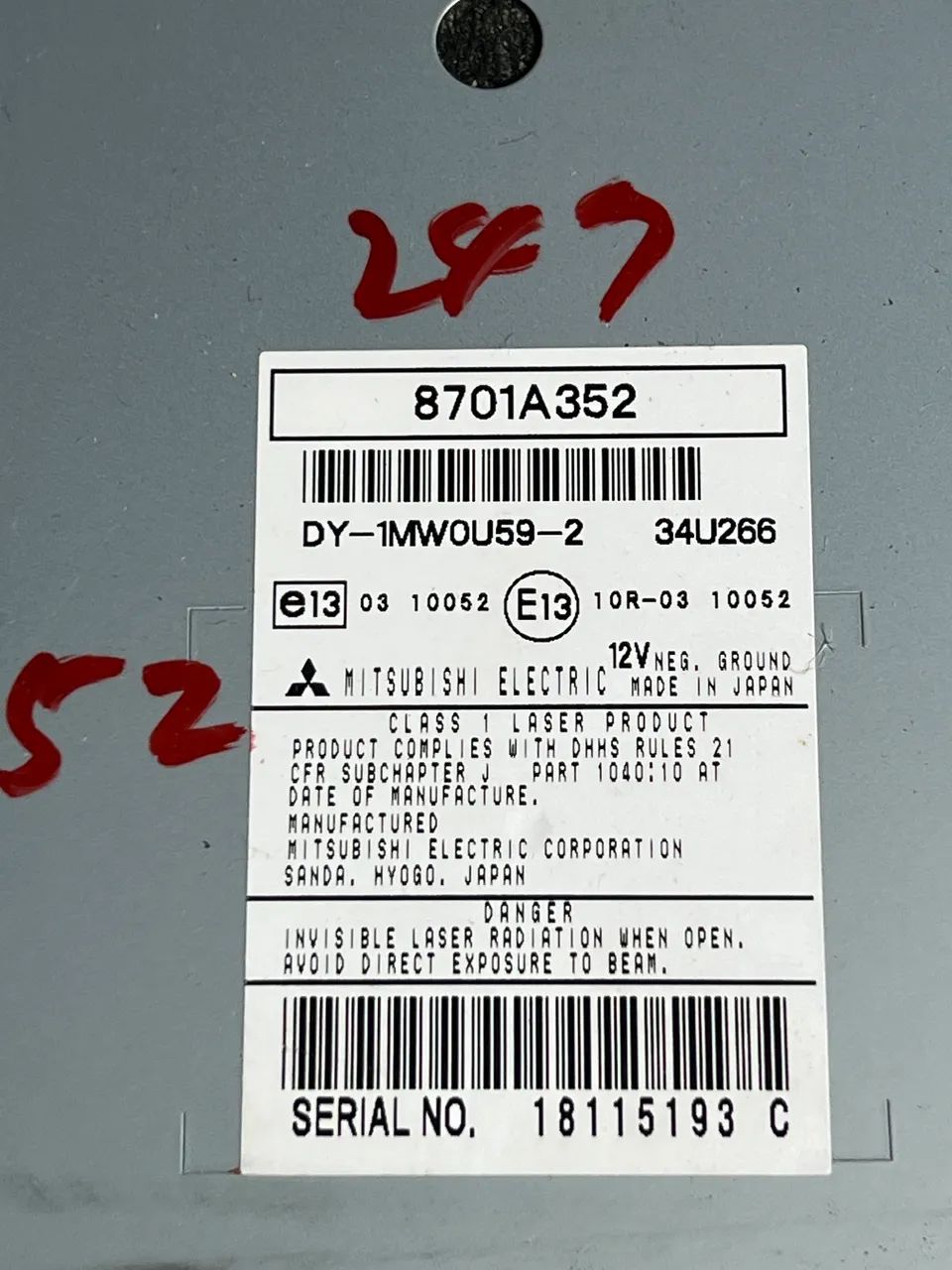 Som original Mitsubishi OUTLANDER 2011 a 2013 - Foto 4
