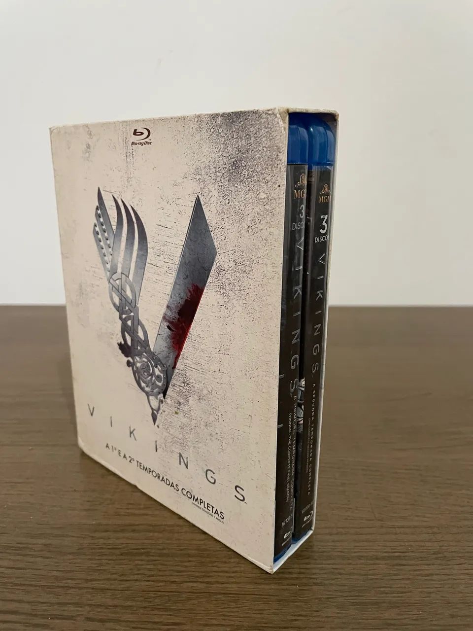 Bluray Box Vikings ? 01 e 02 Temporada completas 