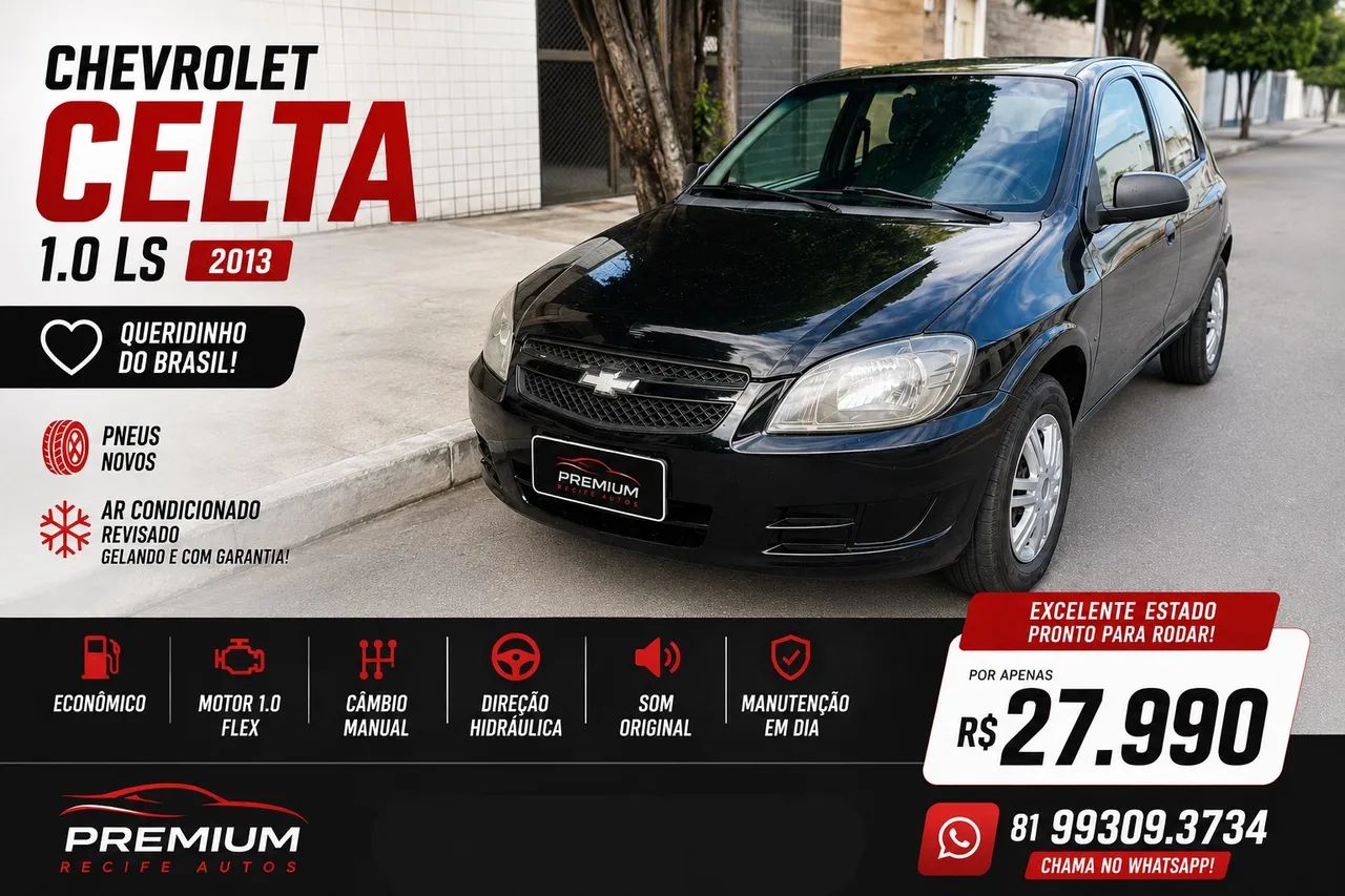 Chevrolet Celta Celta Life/ LS 1.0 MPFI 8V FlexPower 3p 2013