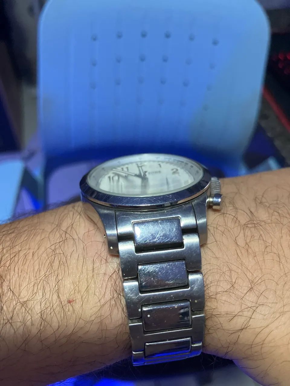 Relogio micheal kors masculino prata - Foto 5