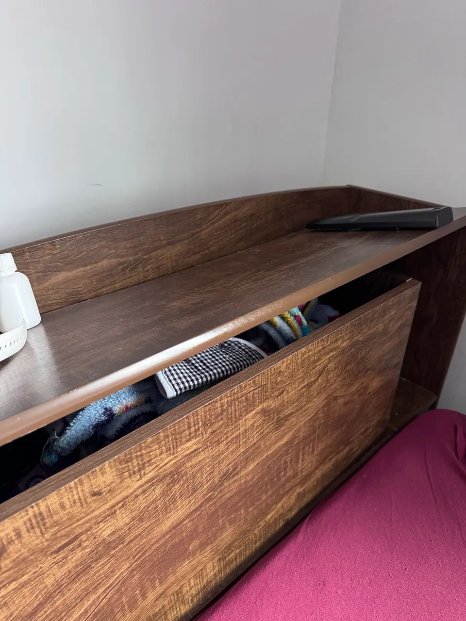 Cama dupla de solteiro com cabeceira box. 2 colchões. - Foto 4