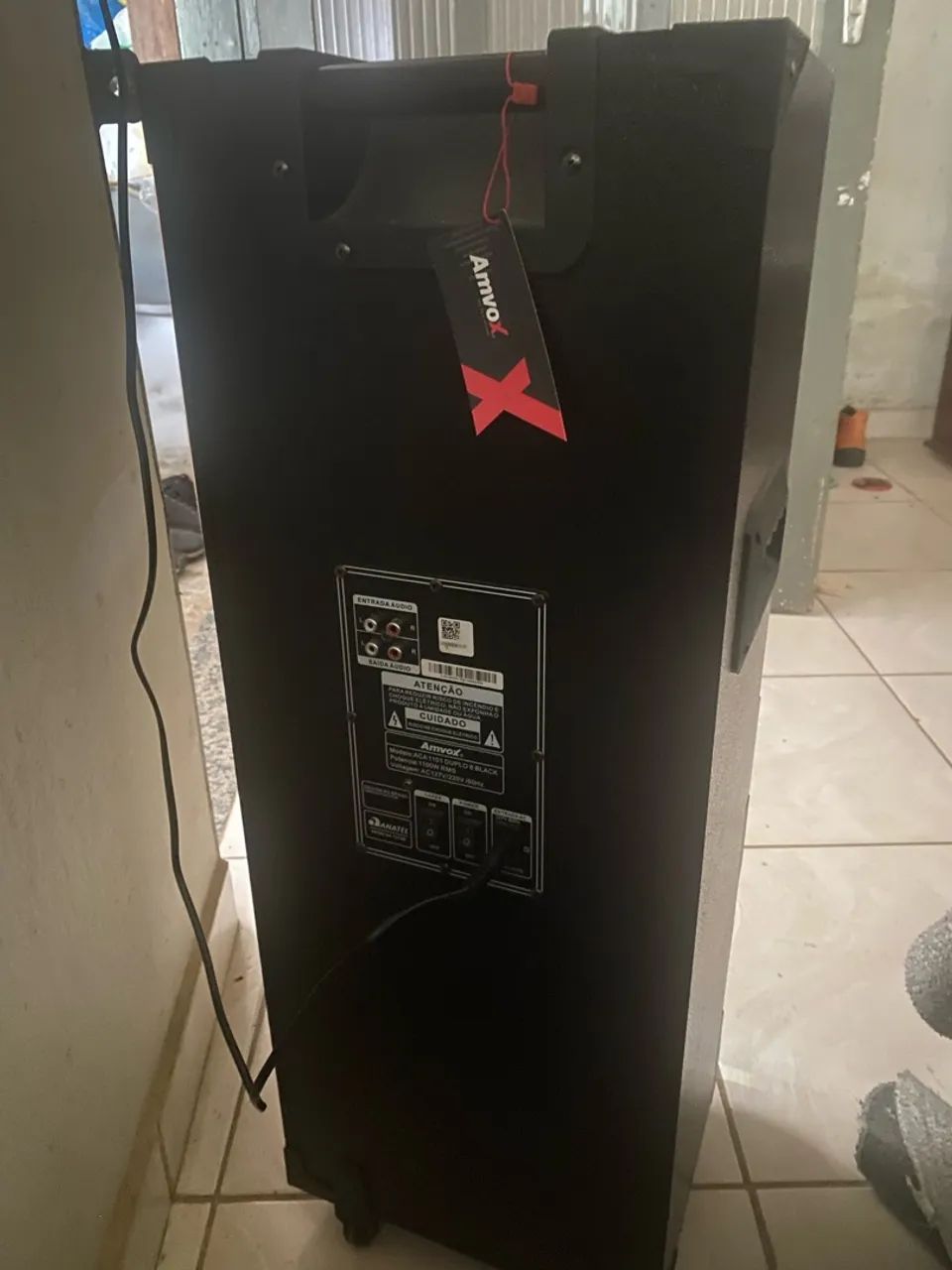 Vendo ou troco caixa de som amvox aca 1101 nova  - Foto 4