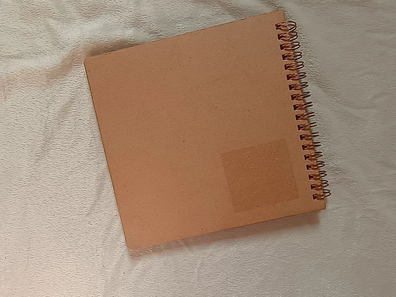 scrapbook kraft com espiral 17,5x17cm - Foto 4