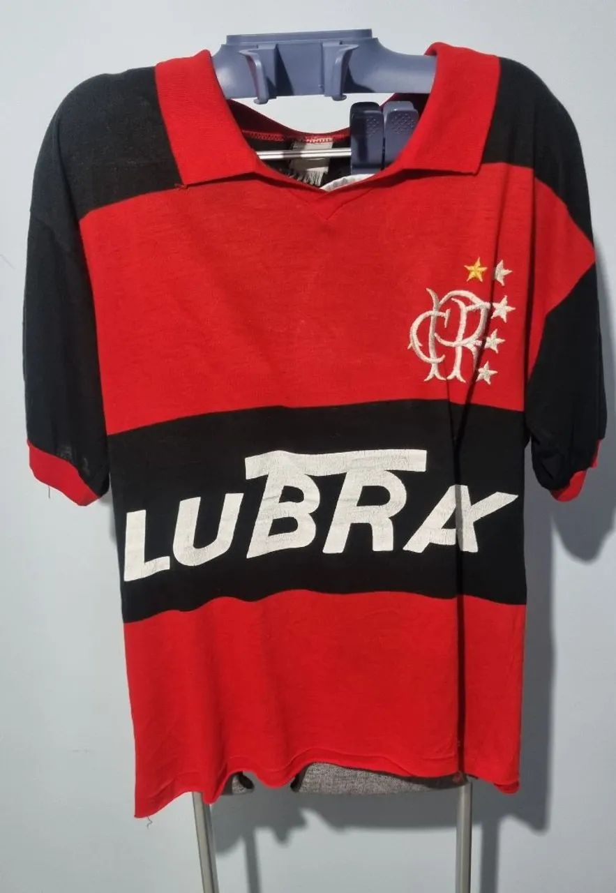 Camisa Flamengo Lubrax de época  - Foto 4