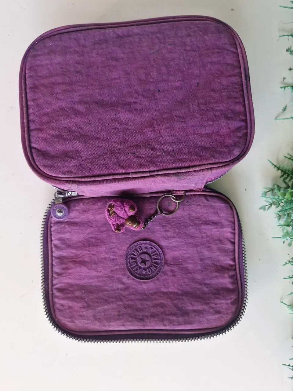 Estojo BOX KIPLING ORIGINAL ROXO - Foto 2
