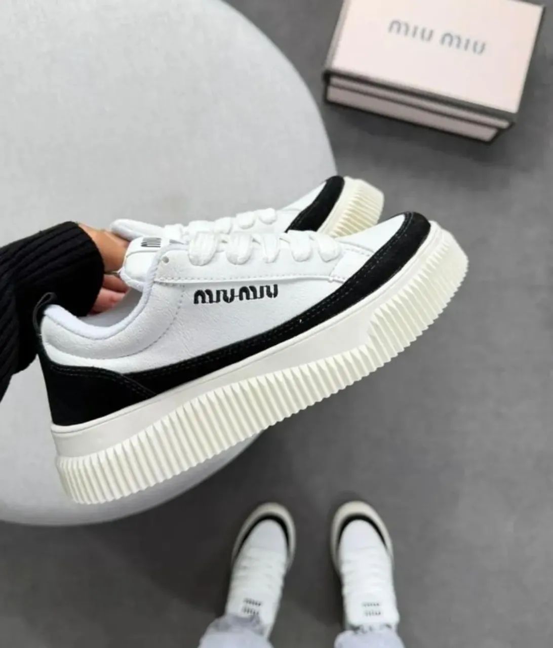 Tênis Miu Miu Platform 