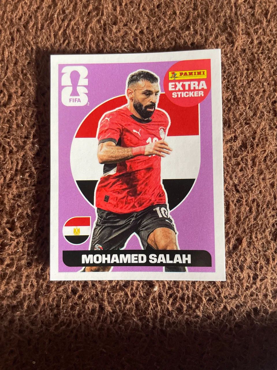 Figurinha Salah EXTRA STICKER