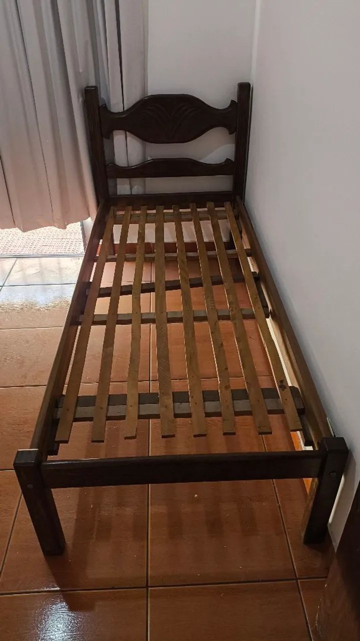 Cama sucupira solteiro - Foto 3