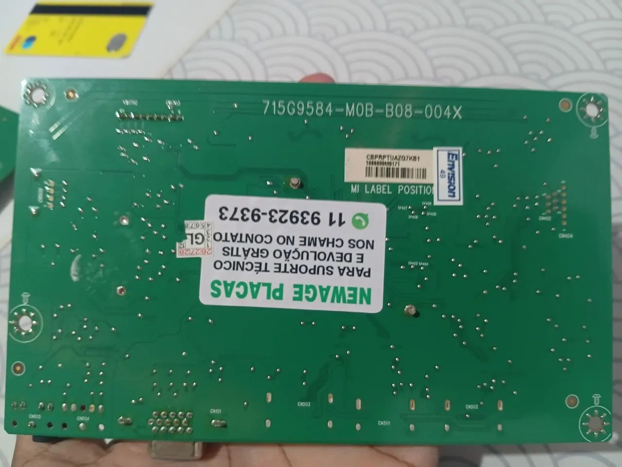 PLACA MÃE DO MONITOR AOC HERO 144HZ 27 POLEGADAS (715G9584-M0B-B08-004X) - Foto 2