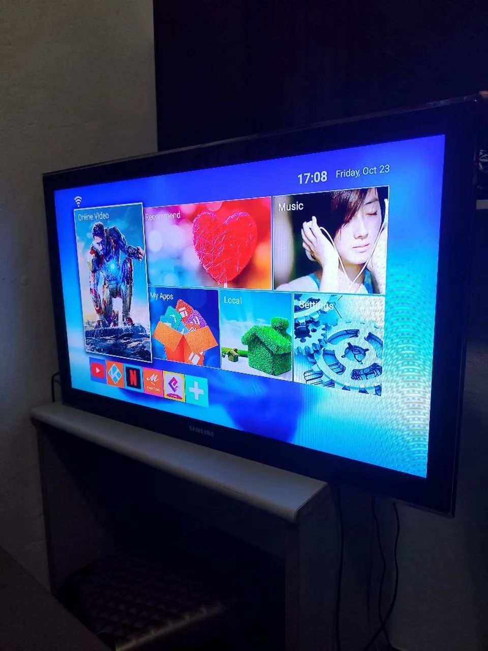 Tv 40 polegadas Samsung com smart box  - Foto 3