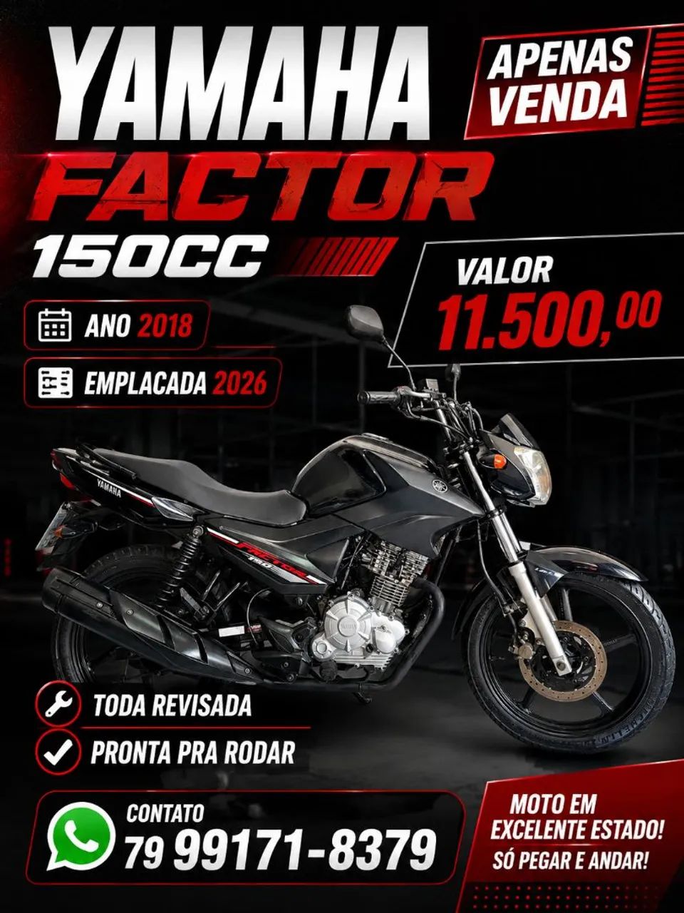 Yamaha Factor ED 150cc 2018
