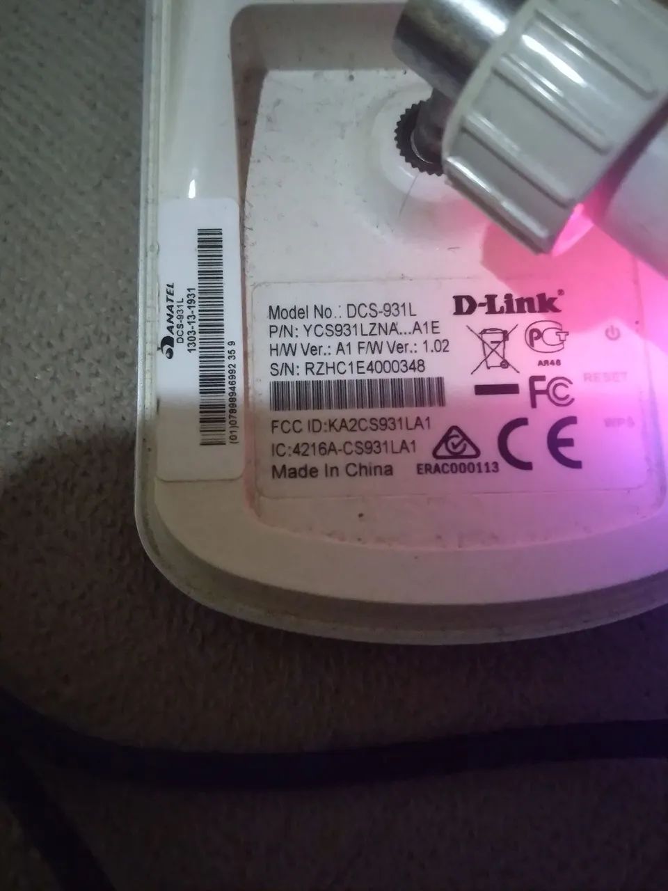 Câmera IP dlink dsc 931l - Foto 3