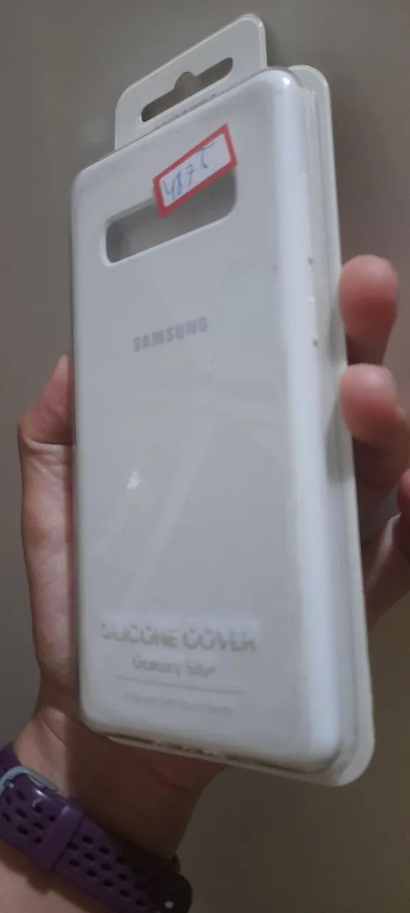 Capa silicone cover galaxy s10 plus original samsung - Foto 2