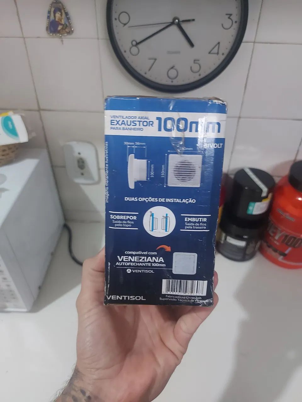 Exaustor para banheiro 100mm - Foto 3