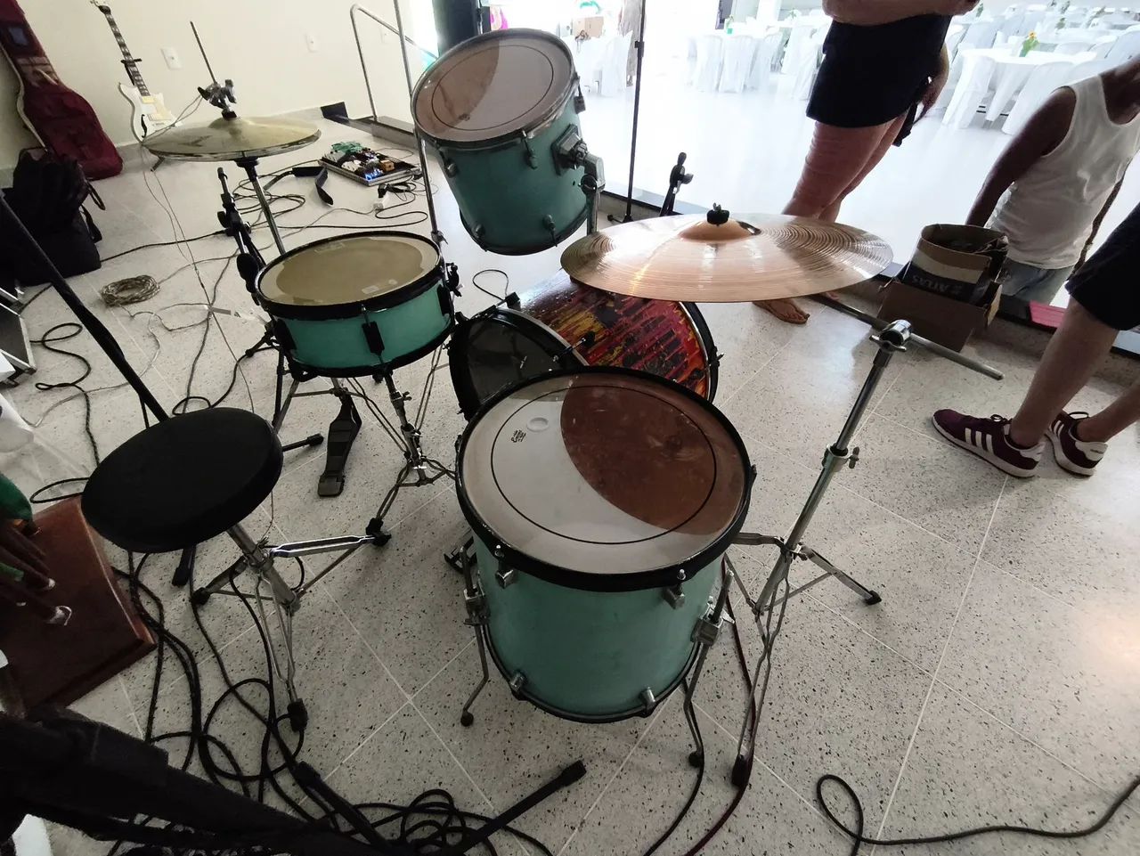Bateria acústica  - Foto 5