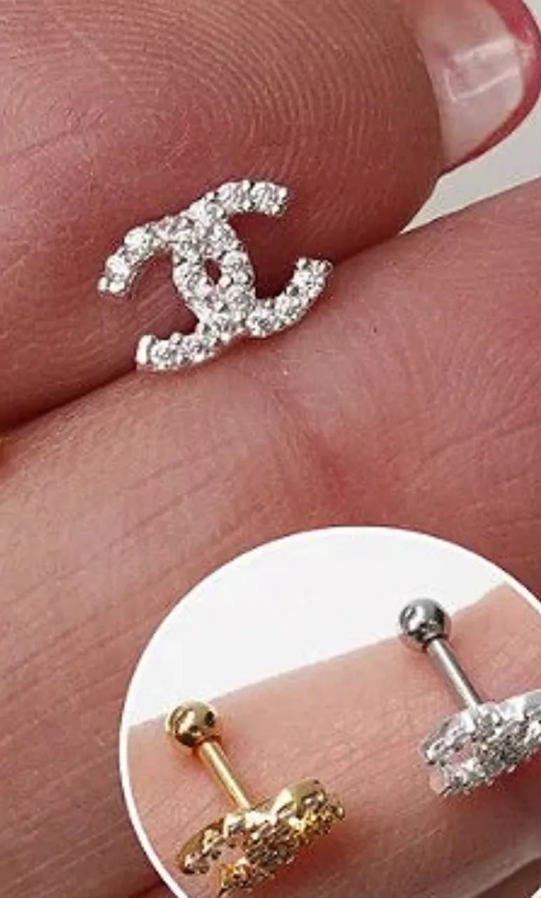 Piercing MICROBELL  RETO PRATA 925 DOUBLE C