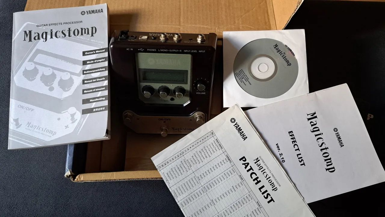 Pedal Yamaha Magicstomp Guitar Magic Stomp Spx - Instrumentos