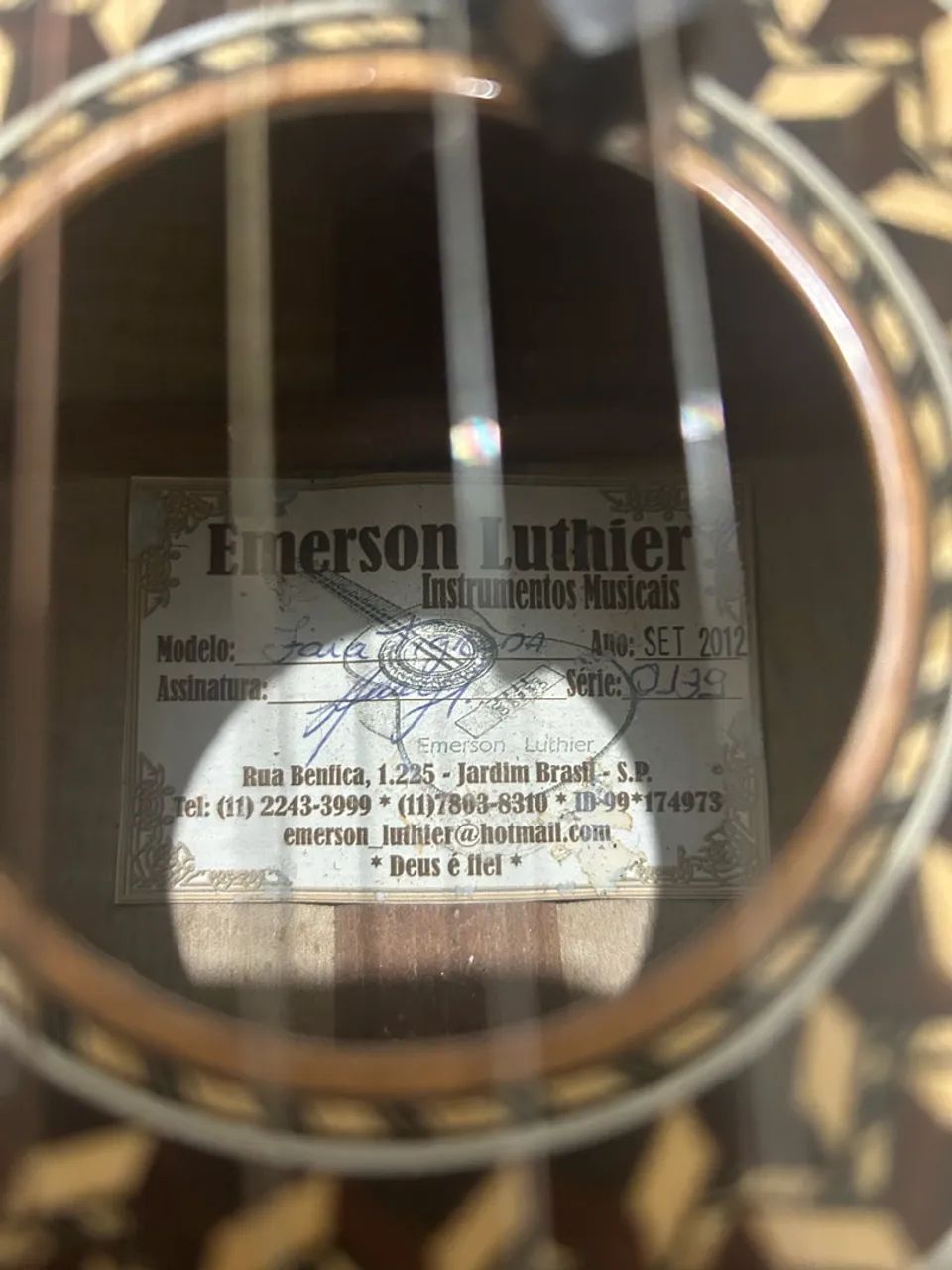 Cavaco Faia Tigrada Emerson Luthier  - Foto 5