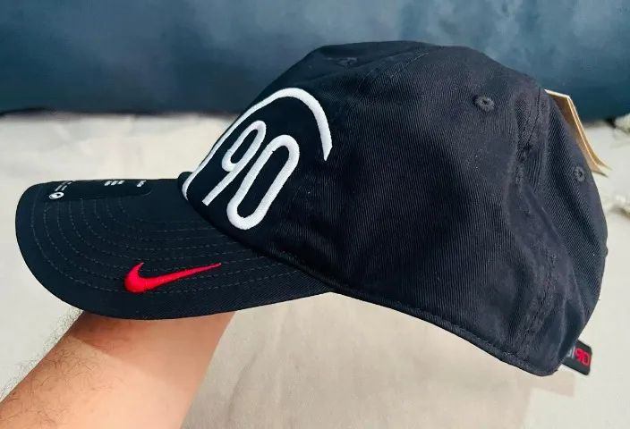 Boné Nike Total 90 Black White 100% Original - Foto 2